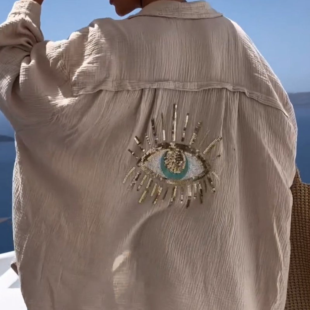 Anna - Camicia casual in cotone Horus