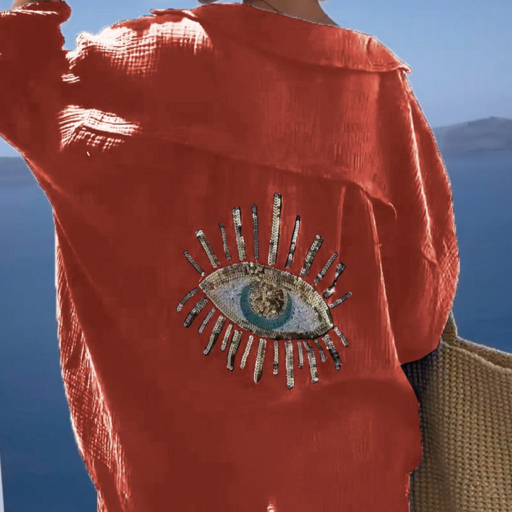 Anna - Camicia casual in cotone Horus