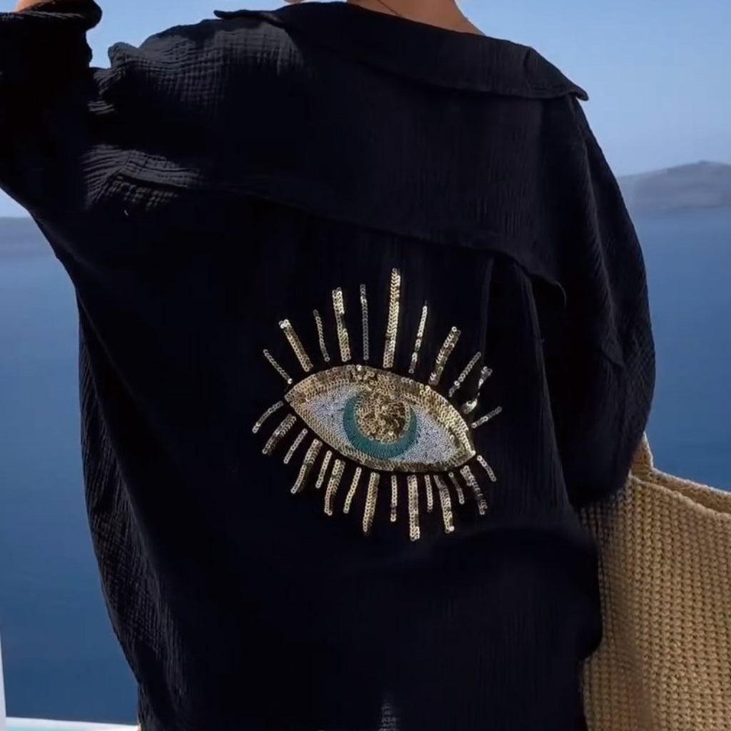 Anna - Camicia casual in cotone Horus