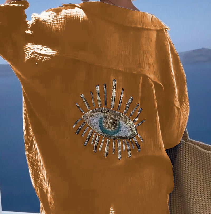 Anna - Camicia casual in cotone Horus