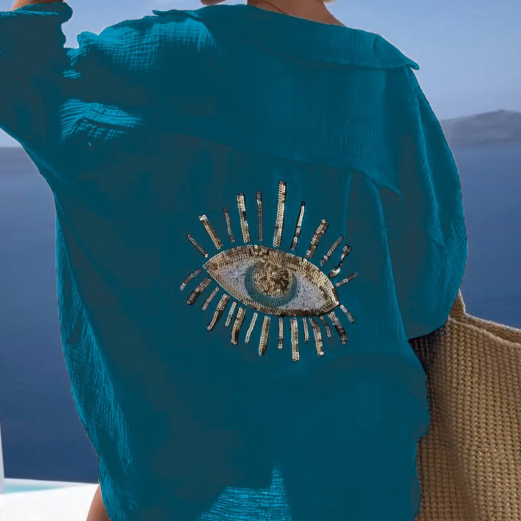 Anna - Camicia casual in cotone Horus