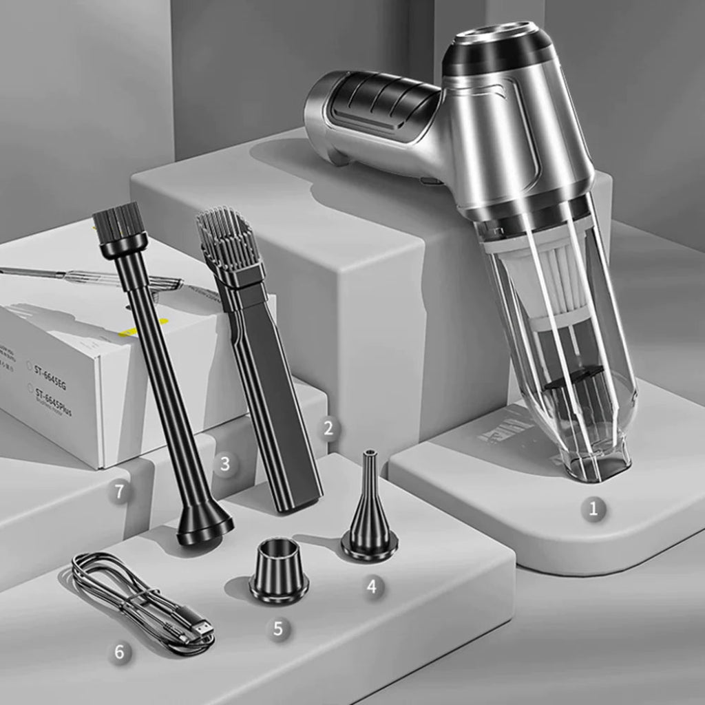 Ninalo™ - Mini aspirapolvere portatile cordless 3 in 1