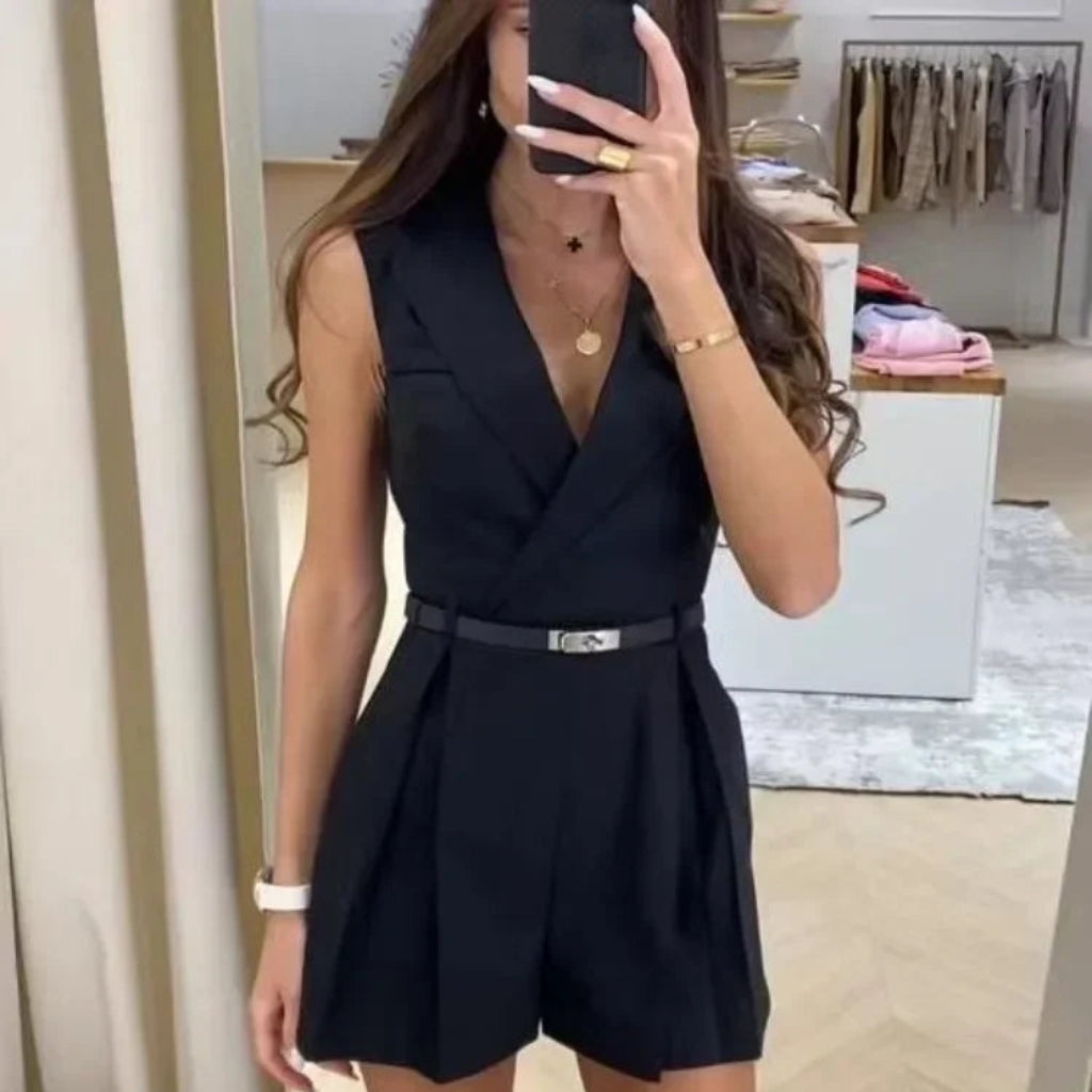 Alina™ | Tuta elegante senza maniche