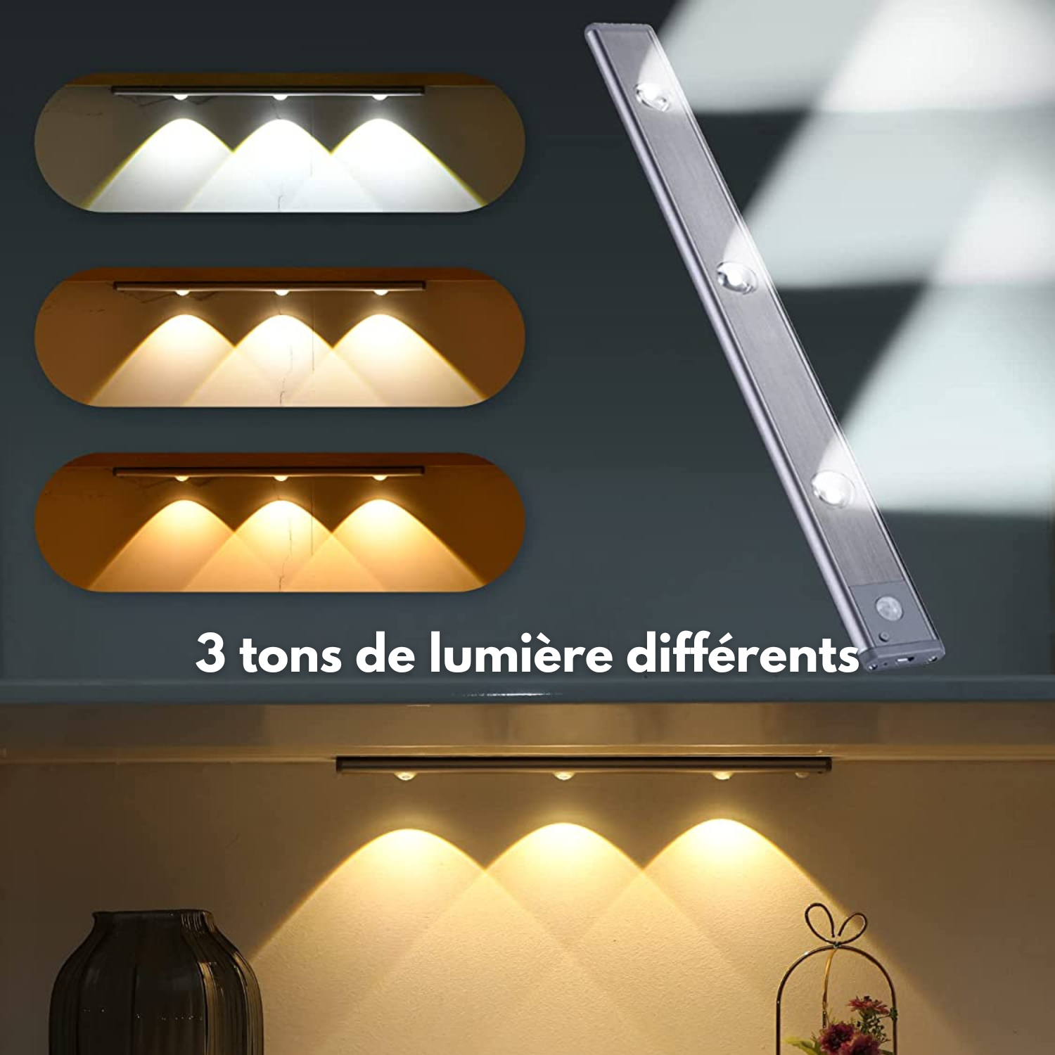 MotionLite™ | Luce LED senza fili con sensore di movimento