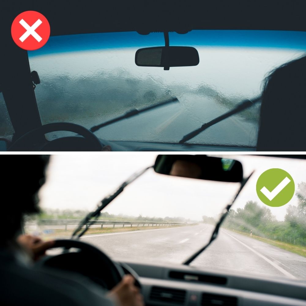 ShinePro™ | Pulitore della pellicola d'olio del parabrezza