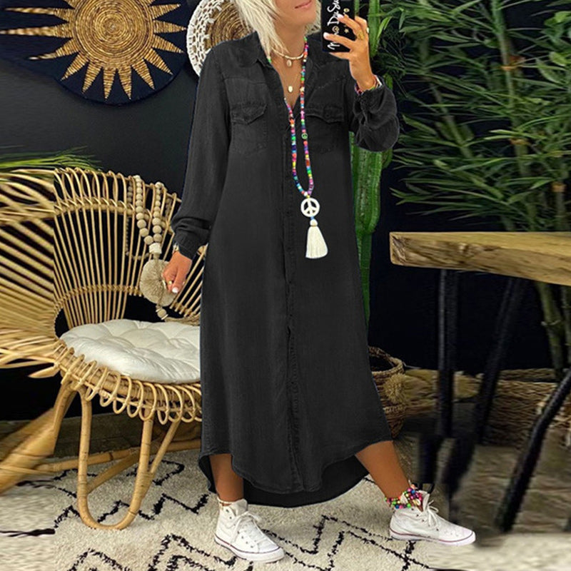 Beverly™ | Comodo Abito In Denim