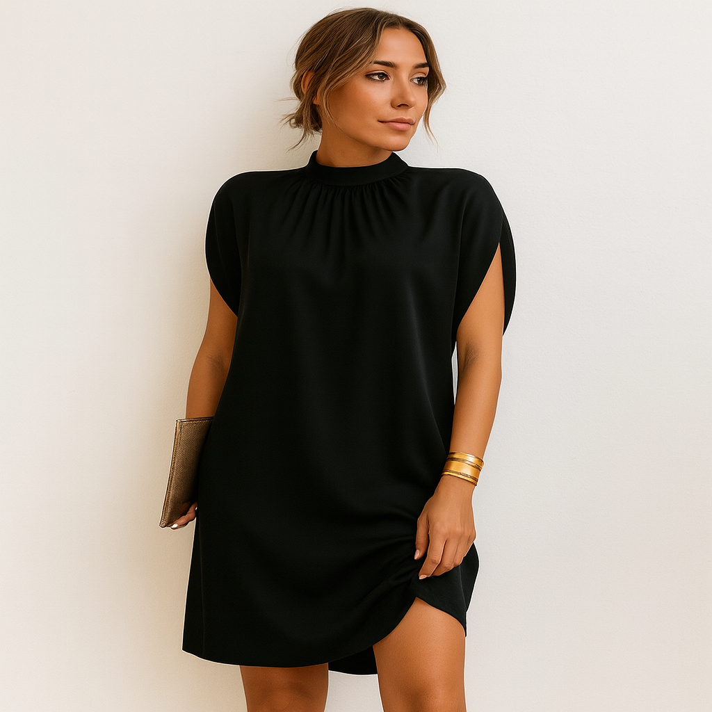 Robe Tunique Noire Chic