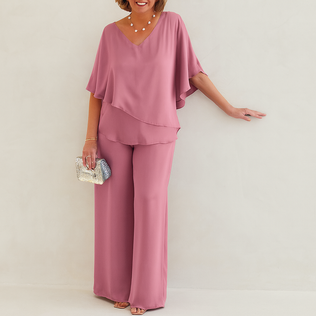 Ensemble deux pièces au style élégant