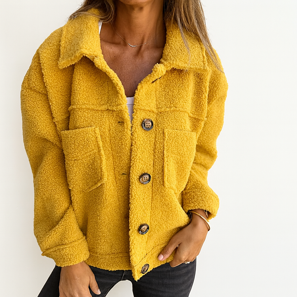 Veste courte à revers