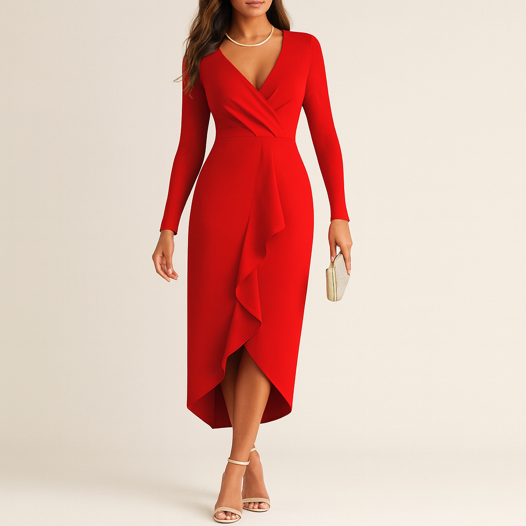 Elegante abito MIDI autunnale