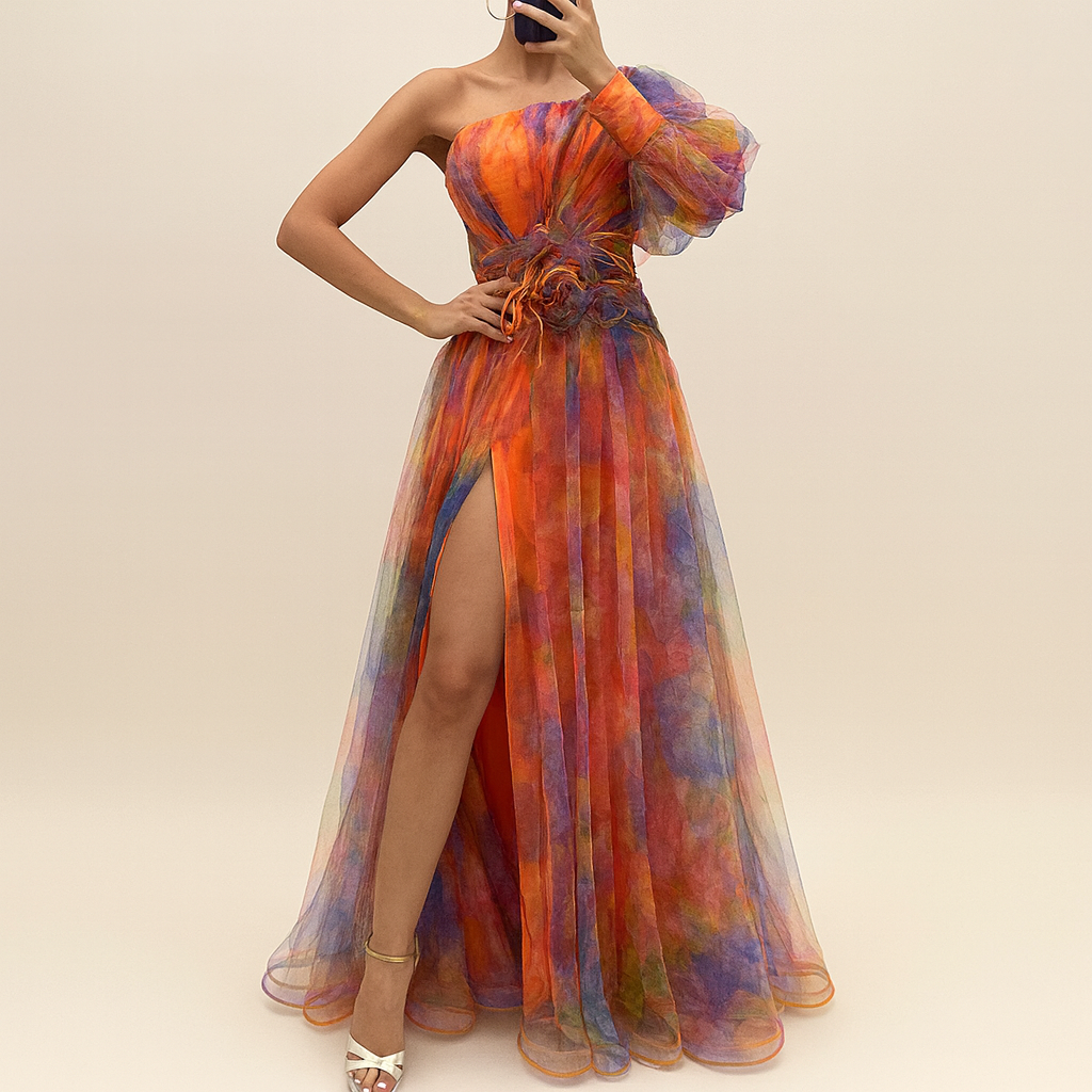 Althea Abito elegante off-the-shoulder