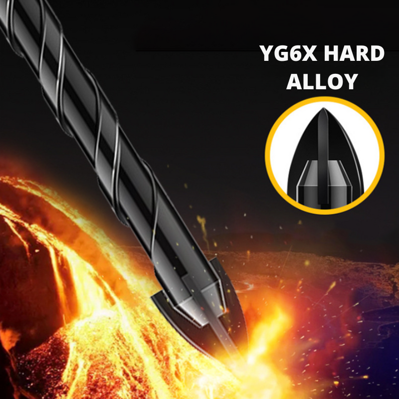 TurboDrill™ | Set di punte al carburo di tungsteno