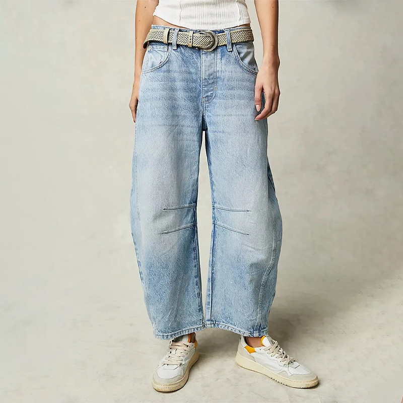 Emma - Jeans comfort a gamba larga