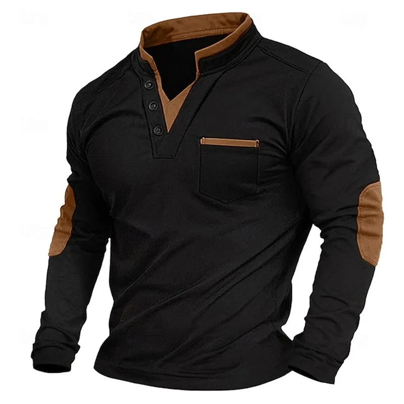 CONRAD | CHEMISE CONTRASTÉE CLASSICBLEND