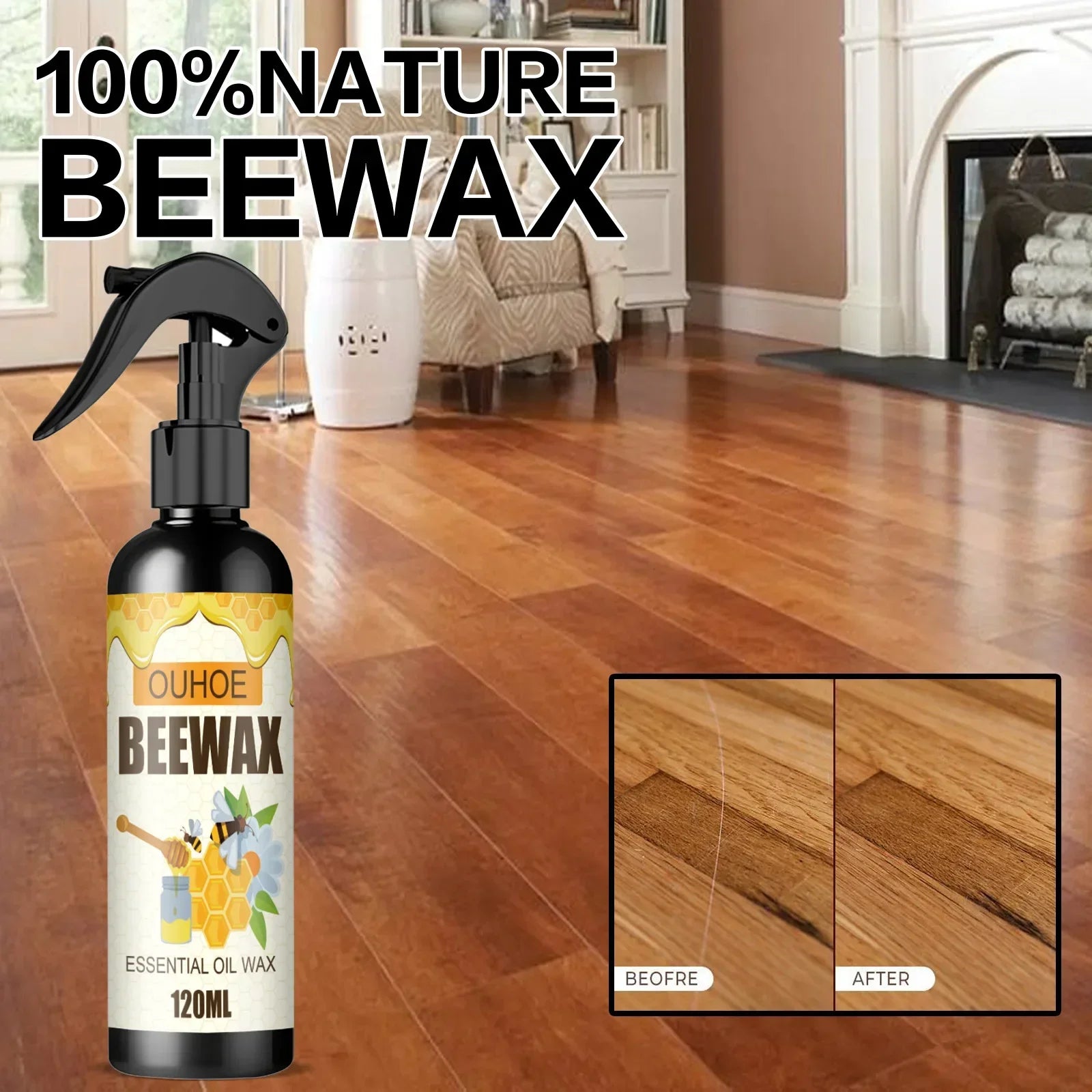WaxRenew™ | Spray di cera d'api naturale micro-molecolarizzata (1+1 GRATIS)