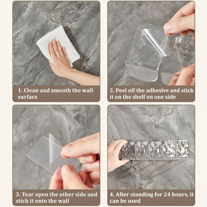 EasyShelf™ | Mensola regolabile senza trapano per doccia (1+1 GRATIS)