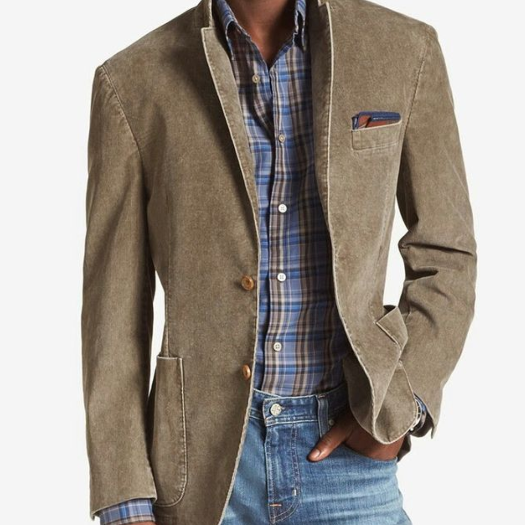 GIOVANNI - BLAZER IN COTON RIPSTOP