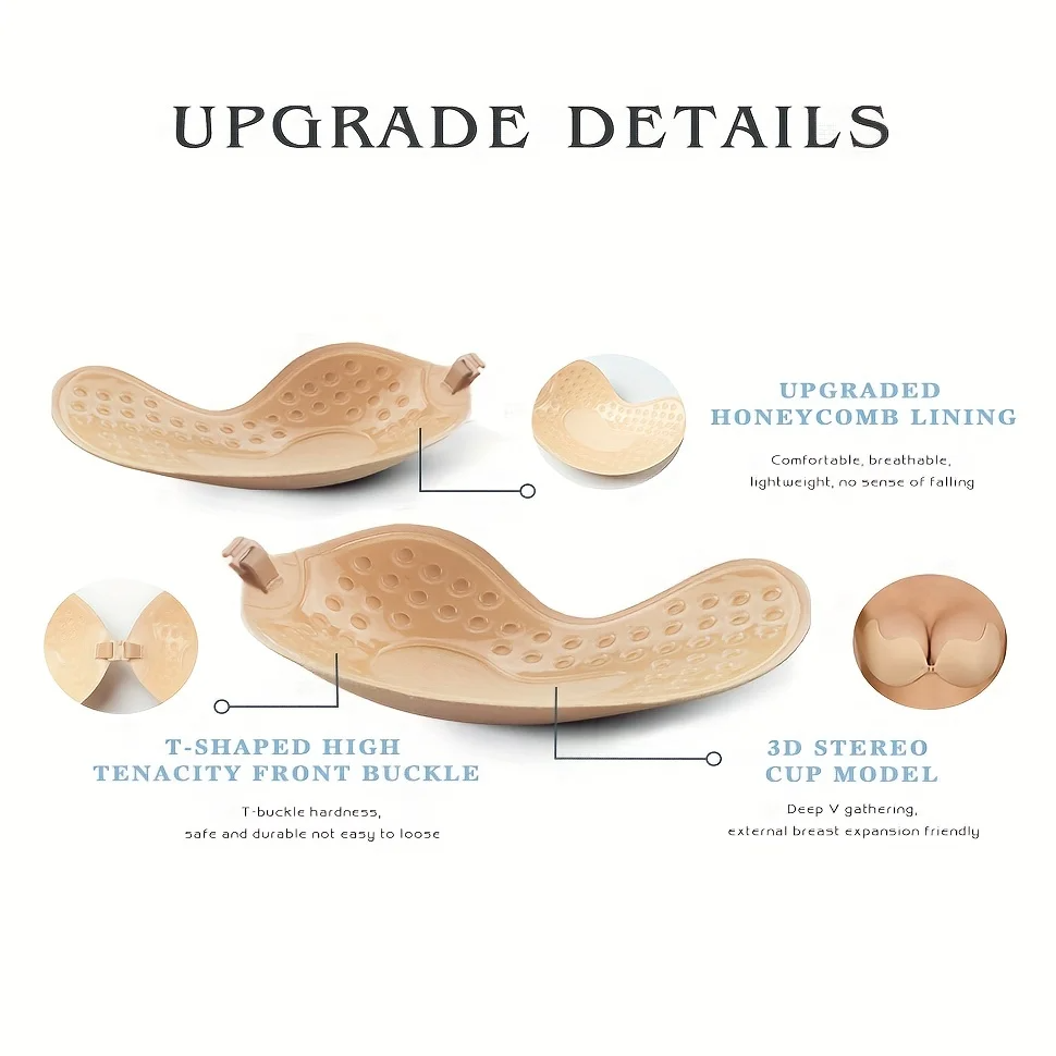 InvisPush™ | Reggiseno push up invisibile senza cuciture (1+1 GRATIS)