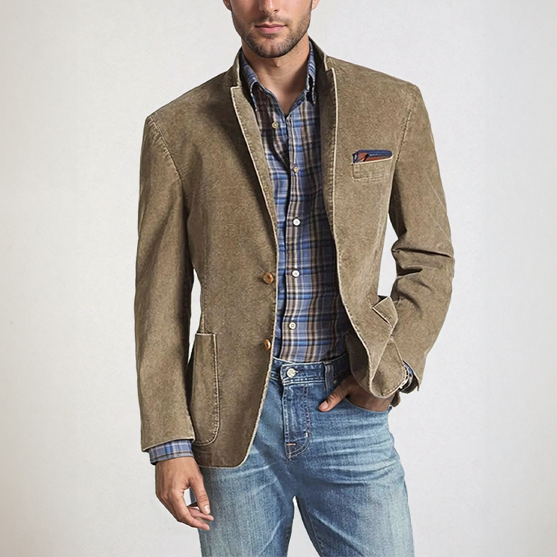 GIOVANNI - BLAZER IN COTON RIPSTOP